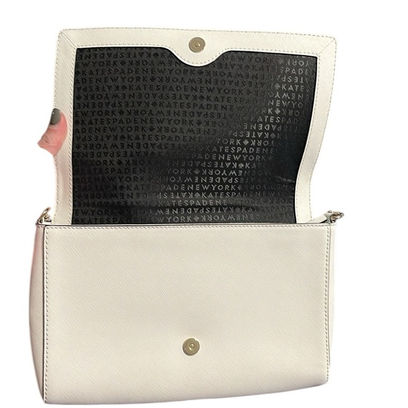 Kate Spade Authenticated Black and White Charlotte Street Alec Crossbody Bag - Picture 11 of 14